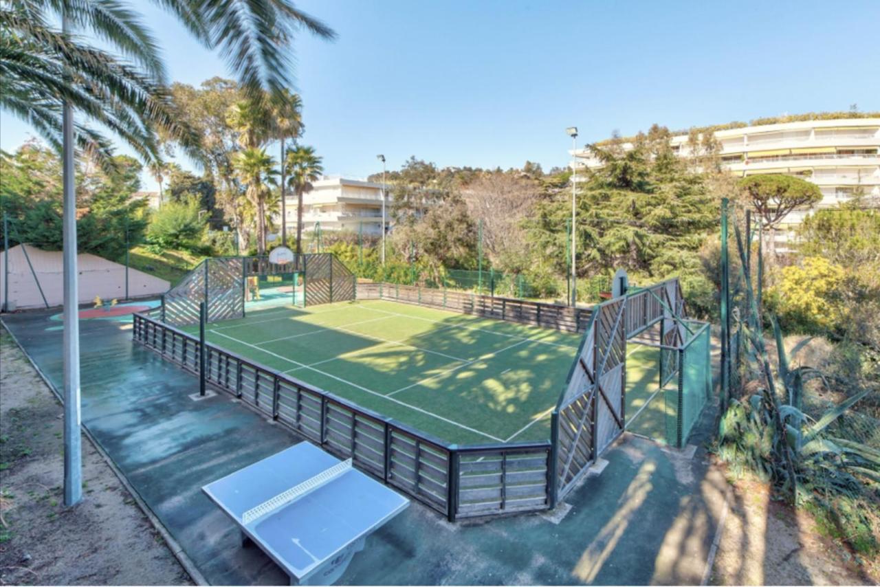 Appt Vue Mer Exceptionnelle Sur Baie De Κάννες Εξωτερικό φωτογραφία